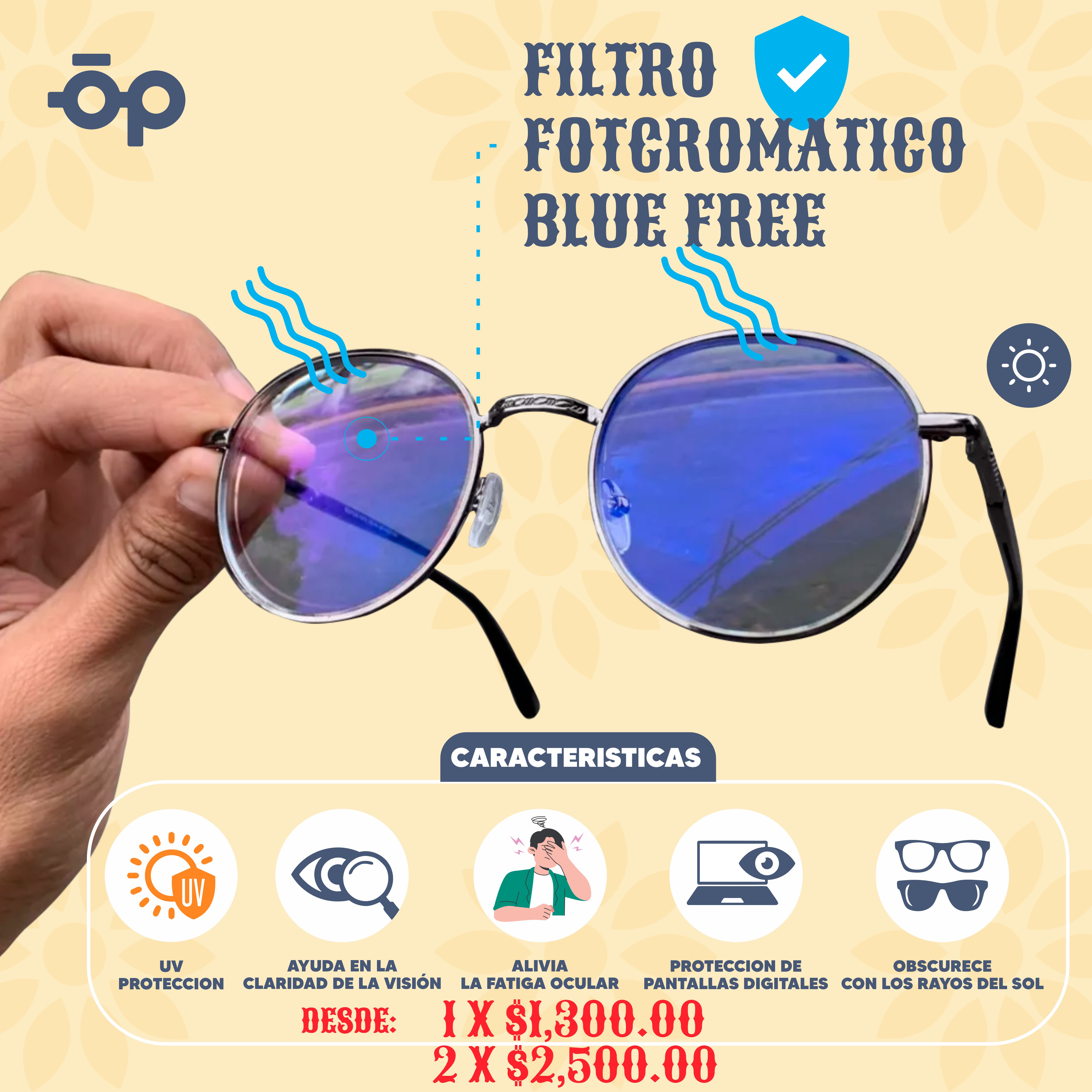 FOTOCROMATICO BLUE FREE PROMO